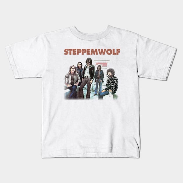 STEPPENWOLF BAND ROCK BORN TO BE WILD TEN YEARS Kids T-Shirt by chancgrantc@gmail.com